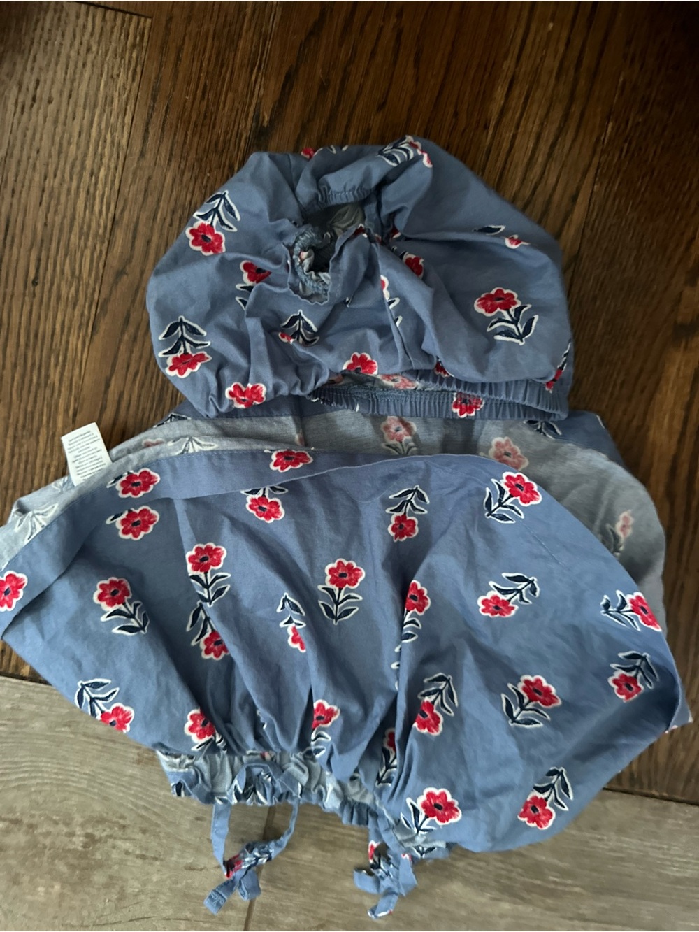 Carter's Blue Floral Baby Set